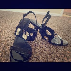 Black BCBGeneration sandals